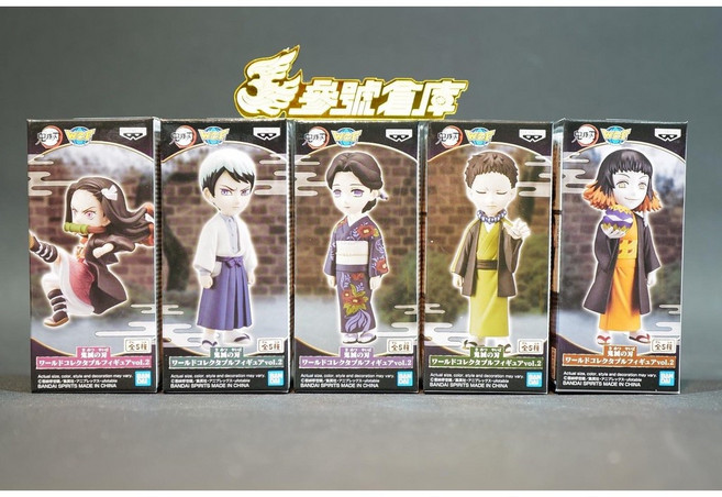 鬼滅之刃 WCF vol.2 彌豆子 愈史郎 珠世 矢琶羽 朱紗丸 景品 (參號倉庫), 1個