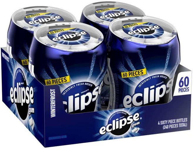 윈터프로스트 슈가프리 껌 60개입, 12개