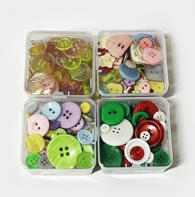 단추 키링 스쿱마켓 DIY 키트 세트 만들기 끈갈피 책갈피 부자재 비즈