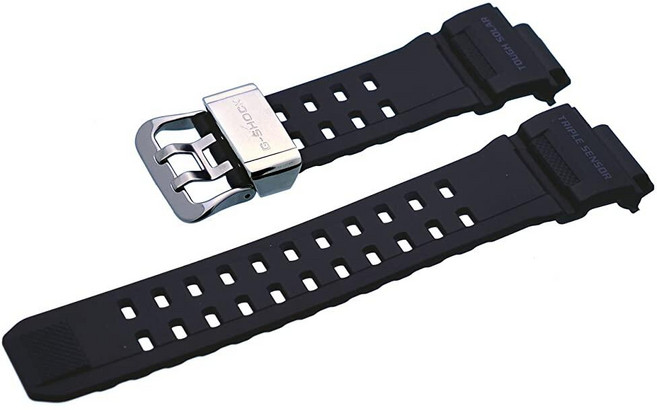 Casio 교체형 합성수지 소재 밴드 GW-9400-1 GW-9400 등 모델용 정품 (10455201)