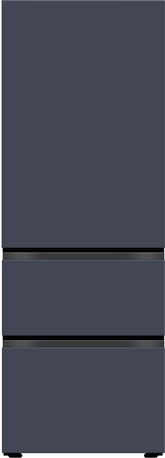 LG전자 오브제컬렉션 324L 3도어 스탠드형 김치냉장고 디오스 김치톡톡 Fit & Max 방문설치, 네이비, Z334MNN122S