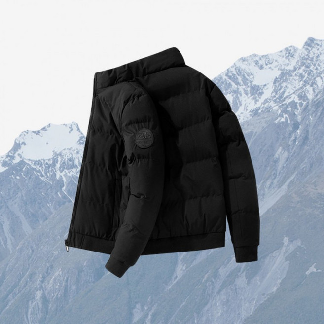 따뜻한 숏 패딩 점퍼 겨울 크롭 짧은 아우터 가벼운