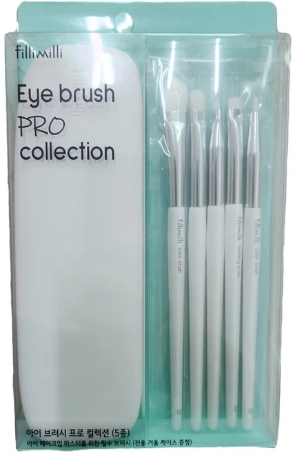 필리밀리 아이 브러시 프로 컬렉션5종, 화이트, 1개 - 쿠팡