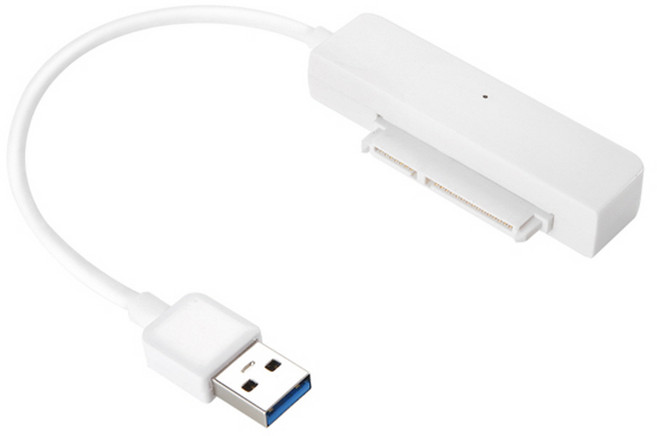 USB3.0 to SATA3 외장하드디스크 케이블 2.5 HDD SSD 컨버터 변환젠더 컴퓨터 드라이브 노트북 연결선