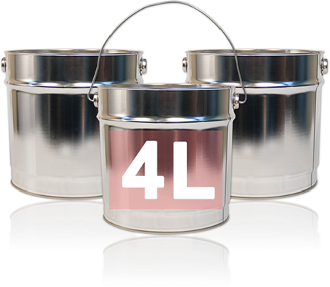 스탠바이_원형 사이깡 공캔 깡통 페인트통 4L, 1개