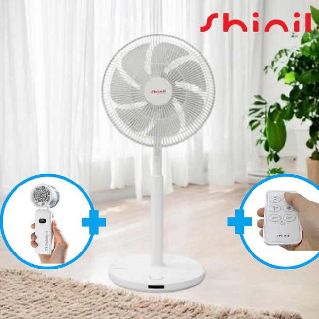 25년 HB BLDC 모터 최초탑제 신일 무소음 BLDC 선풍기 14인치 써큘레이터형 SIF-TH14BHS