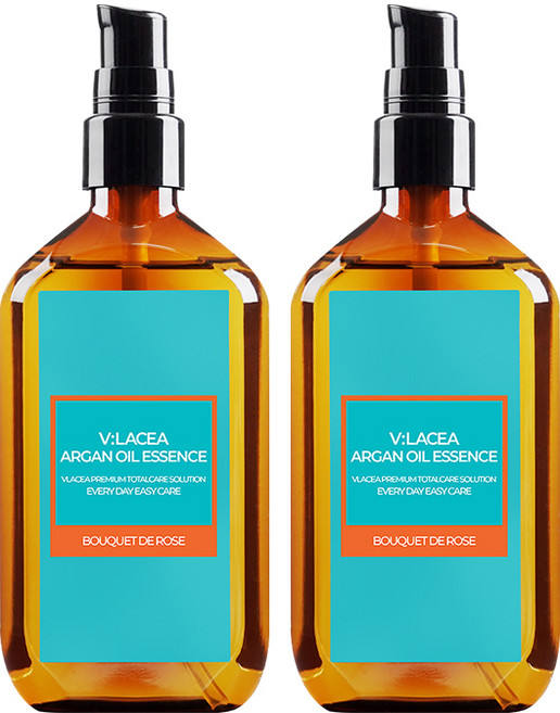 블라세아 아르간오일 헤어에센스 부케드로즈 향, 2개, 100ml