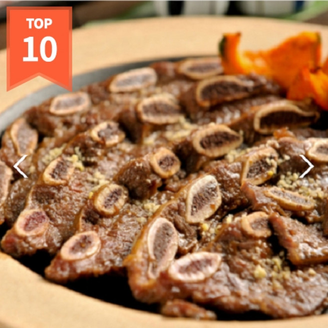 [한정특가] 한돈 양념 LA갈비 4kg(선물용 포장), 1개, 4kg