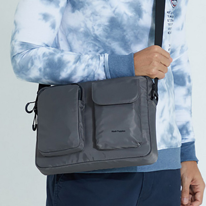 허시파피 [ACC] 공용 크로스백 가방 메신저백 아웃도어 3BN1002GY