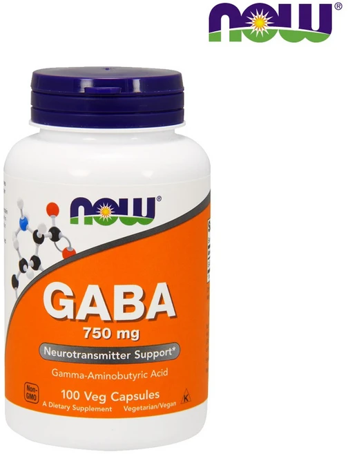 나우푸드 가바 750MG 100 베지캡슐, 1개, 100정 - 쿠팡
