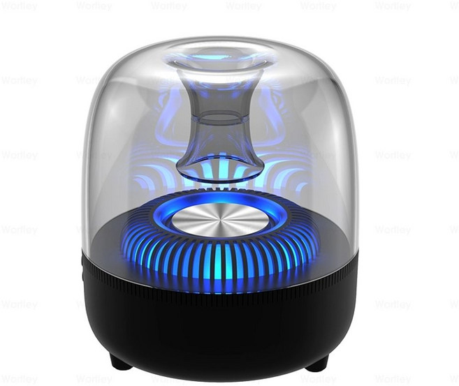 블루투스 스피커 서라운드 우퍼 진공관 유리 발광, 공식 표준 구성, 그레이 스탠다드