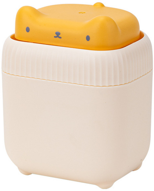 세제 디스펜서 리필 리필통 주방세제 세제용기, 옐로우