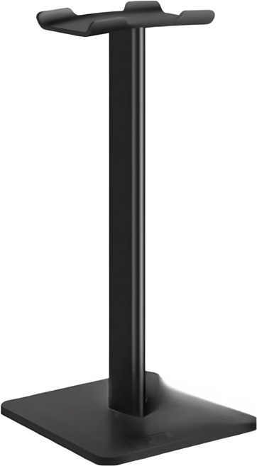 耳機掛架 鋁合金耳機架 頭戴式耳機支架 電競耳機展示架 耳罩式耳機收納架, 黑色, SN0405, 1個