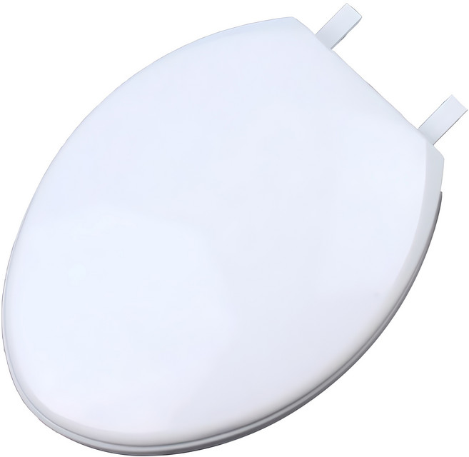 또바기닷컴 하드 변기커버 O형, 화이트, 1개