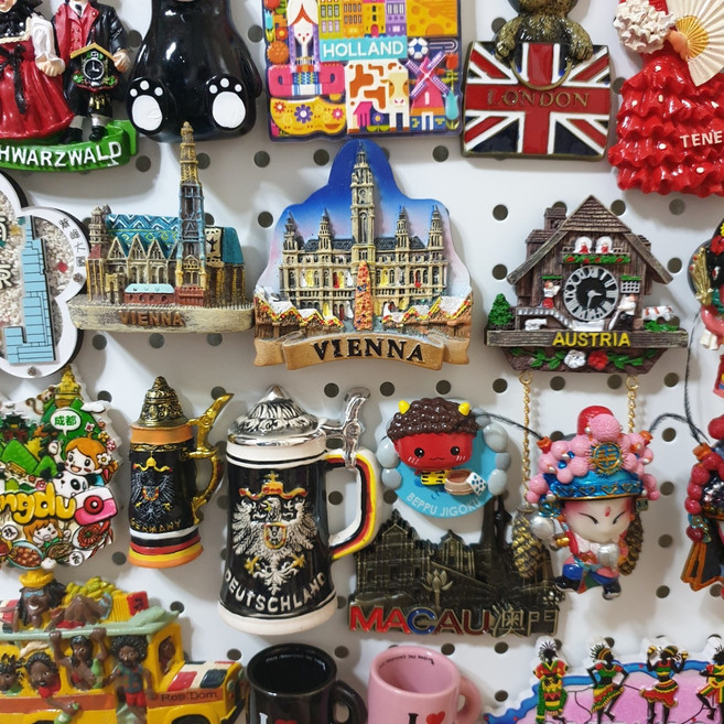 봉봉아뜰리에 베트남 냉장고자석 여행마그넷, 12바나힐B