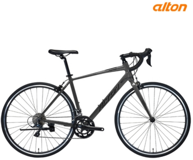 25년 알톤 로드자전거 사이클 자비스16 매트블랙 MATT BLACK 490mm, 1개, 490cm