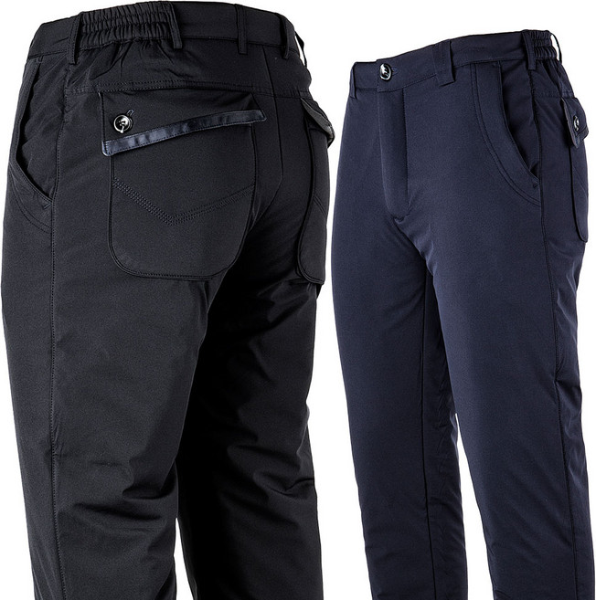 피크나인 베이직 패딩바지 겨울 남성 등산바지 솜 방한 작업복