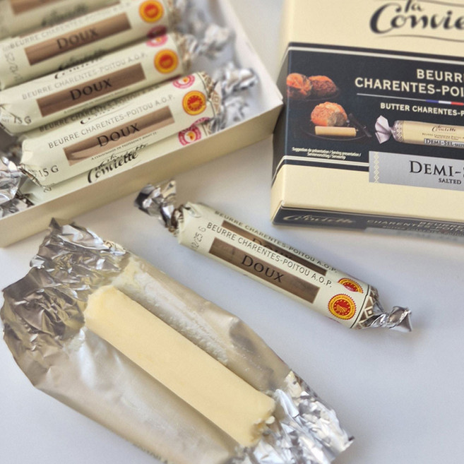 라꽁비에뜨 무염 버터, 1개, 150g