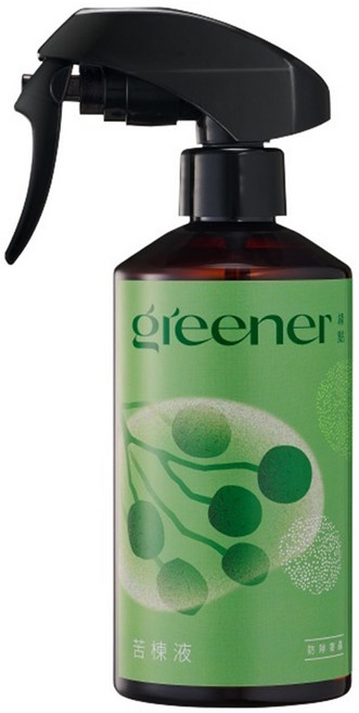 greener 綠點苦楝液300ml，天然苦楝油防治蚜蟲紅蜘蛛，適用於各種植物, 1個, 300ml