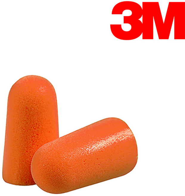 3M 귀마개 1100 끈없음 오렌지색, 50개