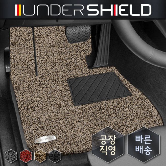 언더쉴드 코일매트 운전석만 1P_ 기아 봉고3 1톤, 블랙
