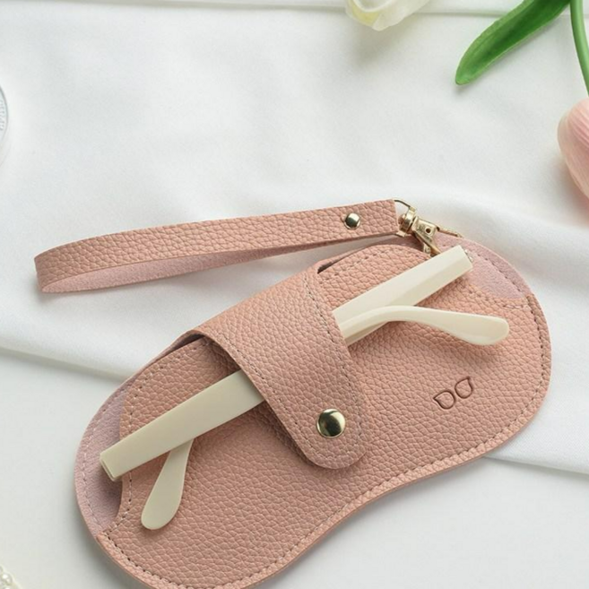 모던시스터즈 안경집 안경 케이스 수납 선글라스 파우치 안경보관 키링