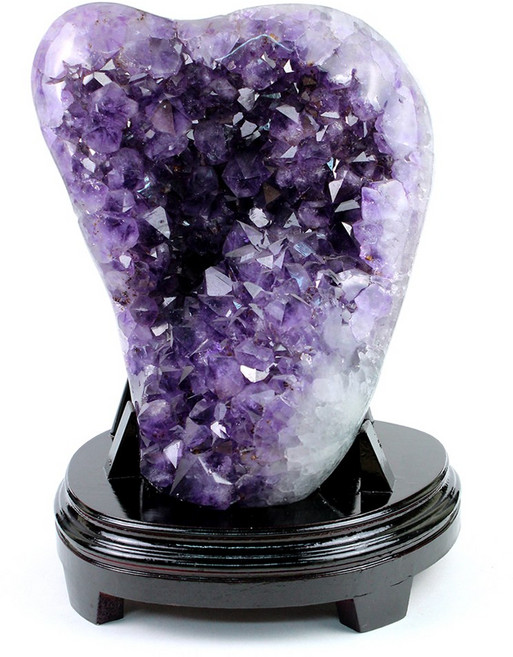 크리스탈블레싱 자수정 지오드 클러스터 아메시스트 천연원석 크리스탈 파워스톤 명상 힐링 CBCG0566