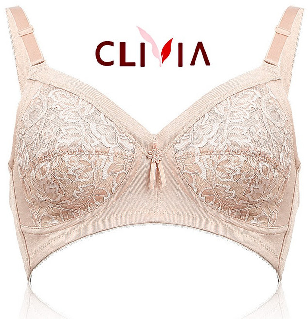 크리비아 편안한 부유방 보정용 노와이어브라 2000 브래지어