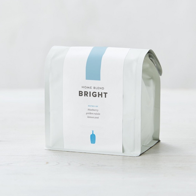 일본 블루보틀 브라이트 블렌드 커피 홀빈 원두 200g 484257, 홀빈(분쇄안함), 1개