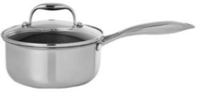 쿡셀 싱글 편수냄비 18cm, 실버, 1개