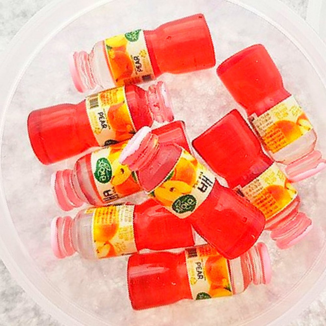 슬라임데코 배주스미니어처 10개입 슬라임파츠 음료병장식