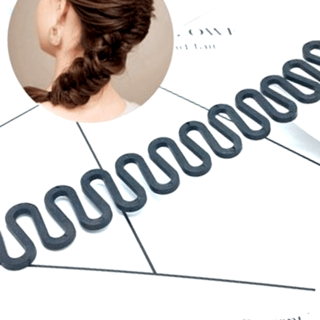 머리땋는 자동기계 헤어스타일 연출, 1개, 상세페이지 참조