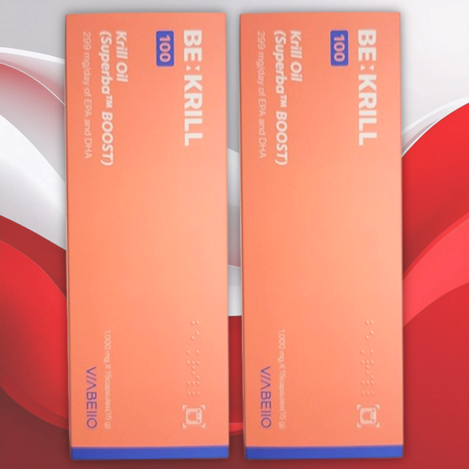 비크릴100 인지질 크릴오일, 2박스