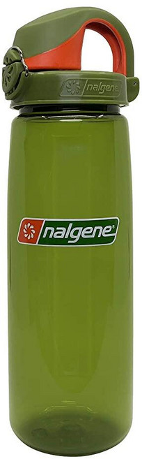 날진 온 더 플라이(OTF) BPA 프리 물병 주니퍼/오렌지 710ml(24온스), 날진 온 더 플라이(OTF) BPA 프리 물병, 주니퍼