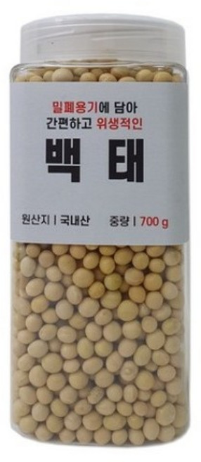 대한농산 통에담은 백태, 700g, 1개