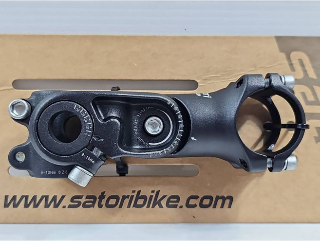 SATORI 多角度調整龍頭 手把豎管 可調式立管 31.8*100mm 雙處調整角度, 多角度調整龍頭 31.8x100mm, 1個