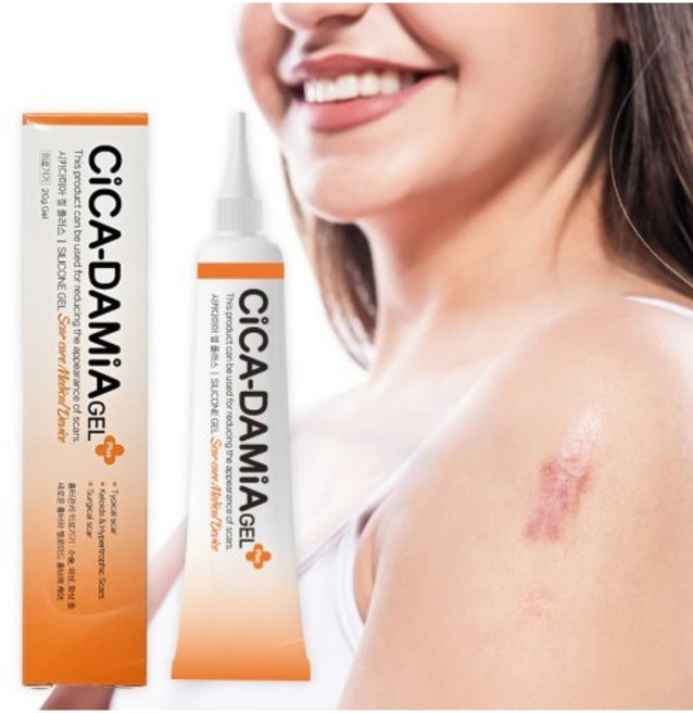 시카다미아 겔 20g 흉터 상처 켈로이드 제왕절개 연고, 1개