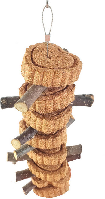 제이펫 스위트 이갈이 스트링 사과나무+당근그라스케이크 토끼 친칠라 기니피그 햄스터 소동물 이갈이, 1개