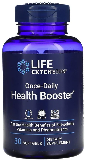 라이프 익스텐션 원스-데일리 헬스 부스터 소프트젤 30정, 30개 - 쿠팡