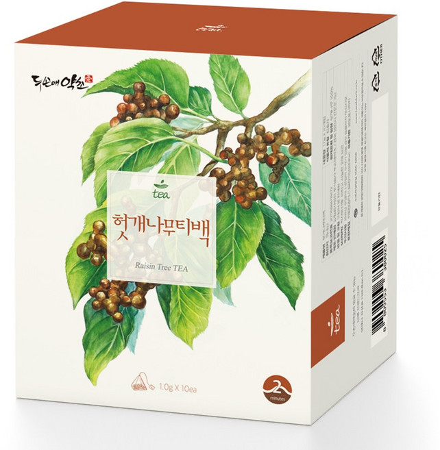 두손애약초 헛개나무 티백 친환경 PLA 개별 포장, 10개입, 10g, 1박스