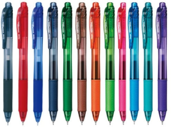 372 펜텔 에너겔X 볼펜 0.5 0.7 / BLN105 BL107 젤잉크 중성펜 고시용 논술용 잘써지는 펜, 0.7 (BL107), 그린 (D)