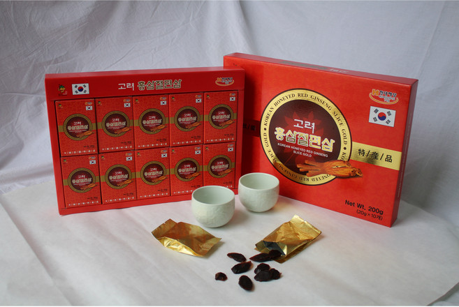 대성 고려 홍삼 절편 선물세트 20g 10개 + 쇼핑백