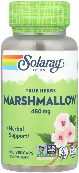 솔라레이 트루 허브 마시멜로 480mg 100정 (식물성 캡슐) SOR-01380, 1개 - 쿠팡