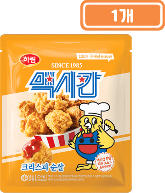 하림 맥시칸 크리스피 순살, 1개, 250g