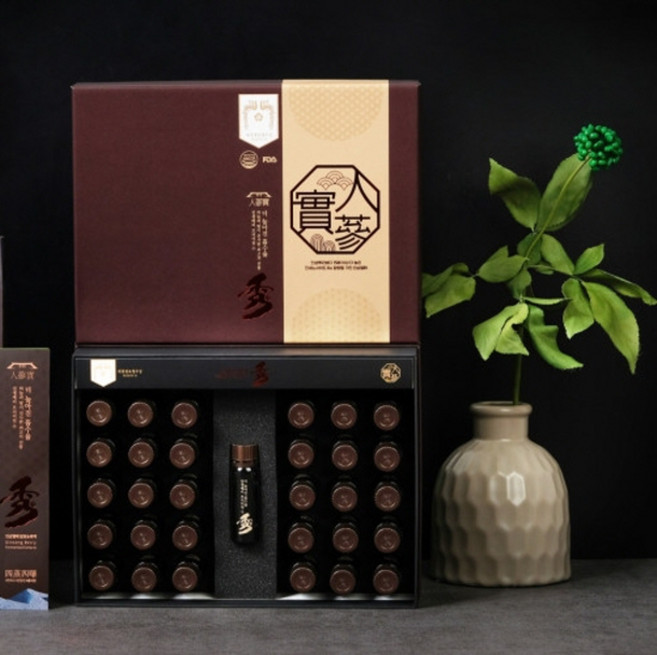 인삼열매 진생베리 면역력 앰플 부모님 어버이날선물, 31개, 20ml