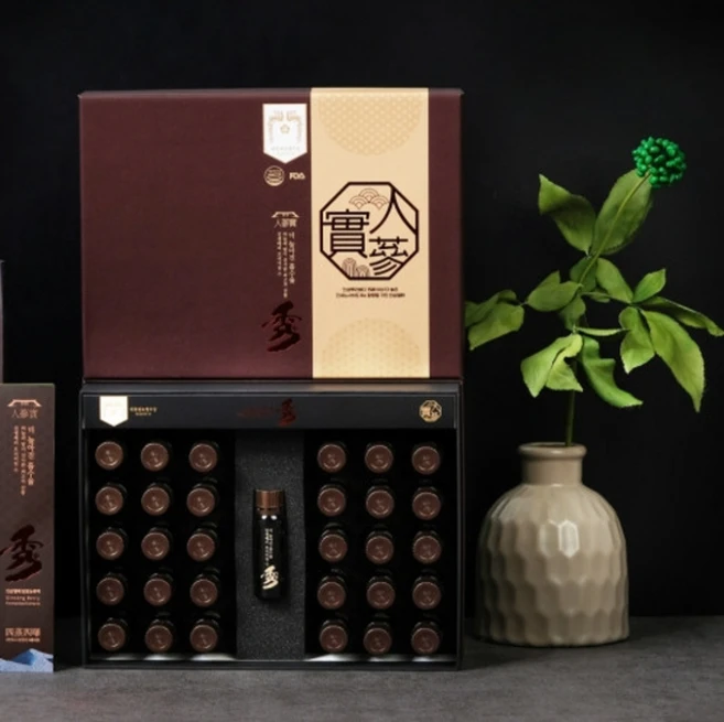 인삼열매 진생베리 면역력 앰플 부모님 어버이날선물, 31개, 20ml - 쿠팡