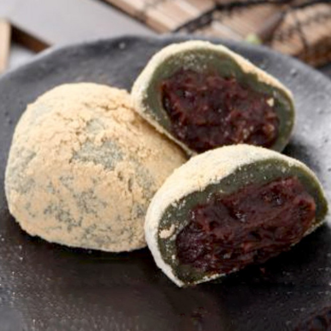 아끼니 찹쌀 콩쑥개떡, 50g, 32개
