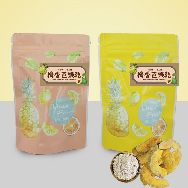 梅香芭樂乾 厚實Q彈一口回甘, 1個, 單包