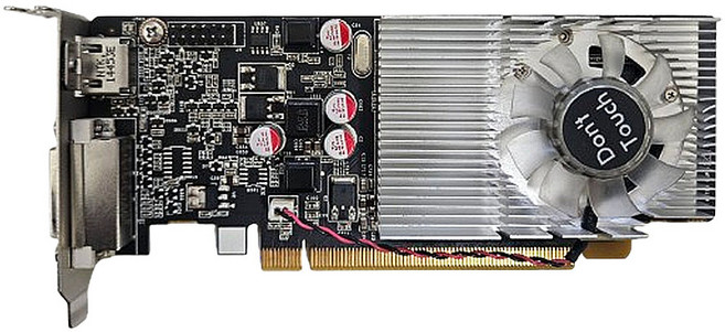 지포스 GT705 그래픽카드 1GB HDMI DVI 듀얼모니터 사무용 PC 업그레이드 속도개선 추천