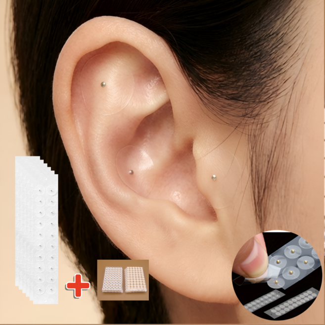 린델 티 안나는 투명 귀지압패치 100매+일반패치600매, 투명실버+일반, 700개